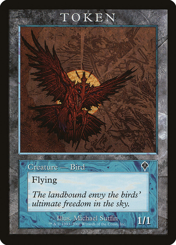 Jeton d'oiseau [Récompenses des joueurs de Magic 2001]