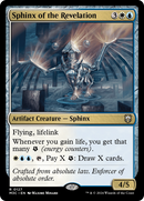 Sphinx de la Révélation (Feuille texturée) [Commander Horizons du Modern 3]