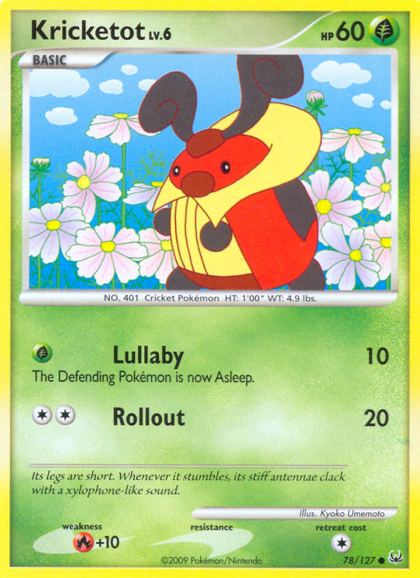 Kricketot (78/127) [Platine : Set de Base]