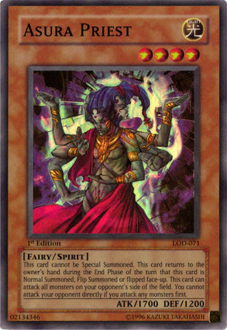 Prêtre Asura [LOD-071] Super Rare