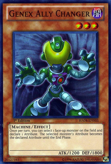 Changeur Allié Genex [HA04-FR003] Super Rare