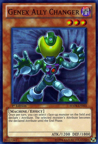 Changeur Allié Genex [HA04-FR003] Super Rare