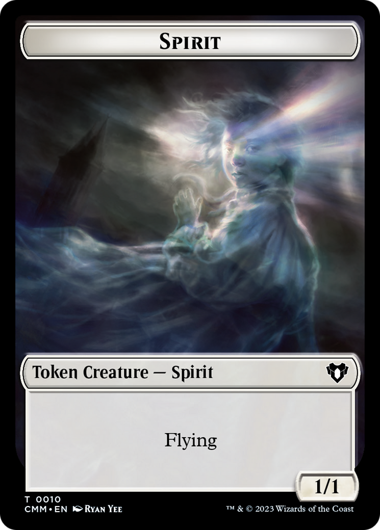 Jeton Esprit (10) [Jetons Commander Masters]