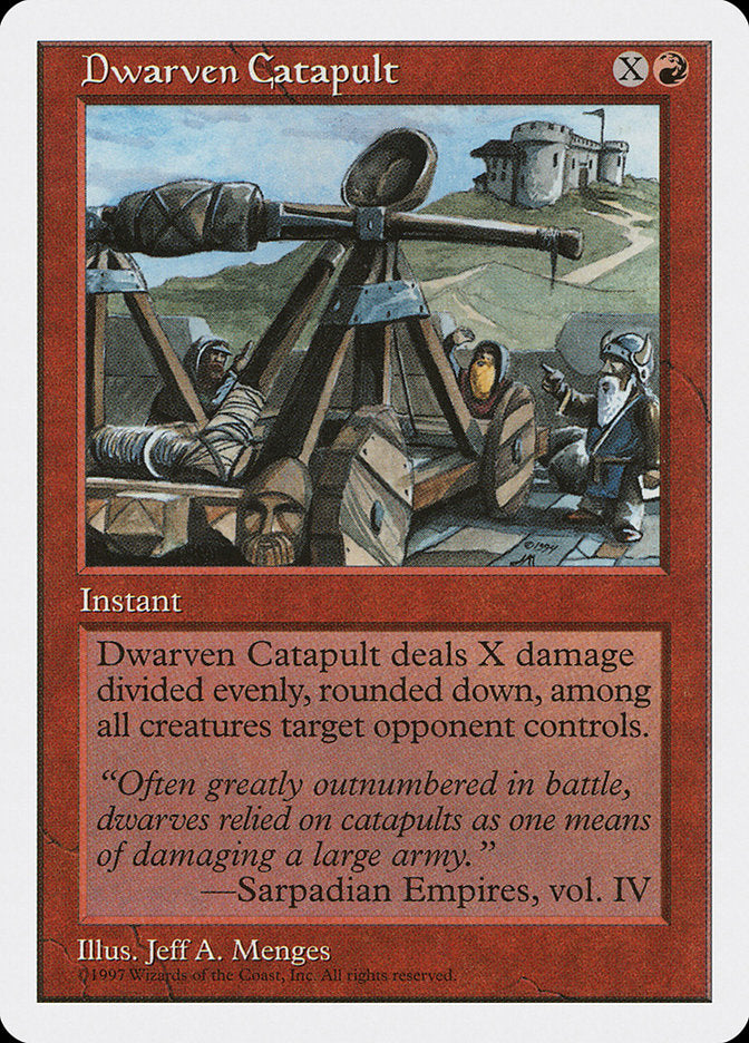 Catapulta enana [Quinta edición]