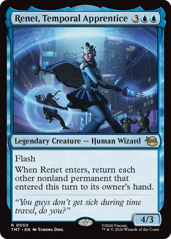 Renet, aprendiz temporal [Las Tortugas Ninja]