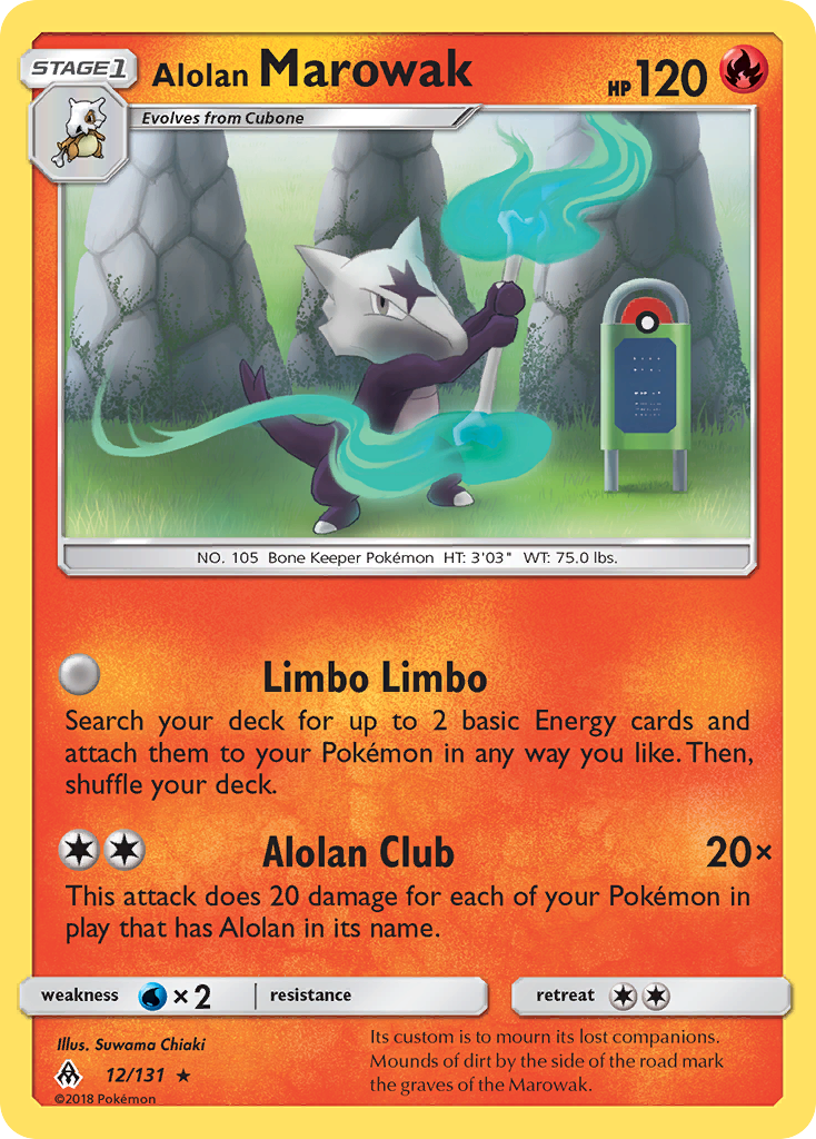 Ossatueur d'Alola (12/131) [Soleil et Lune : Lumière Interdite]