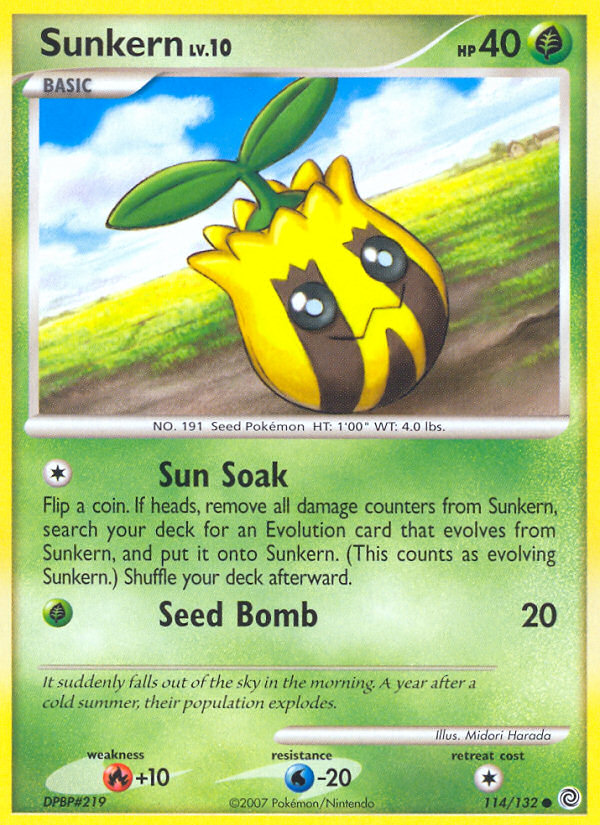 Sunkern (114/132) [Diamante & Perla: Maravillas Secretas]