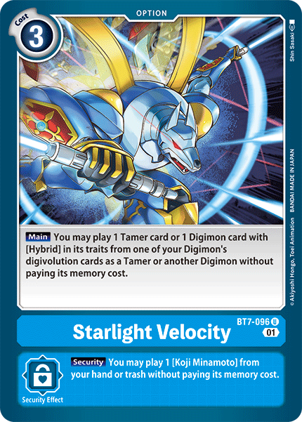 Velocidad Estelar [BT7-096] [Próxima Aventura]