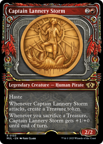 Capitana Lannery Storm (lámina Halo) [Leyendas del Multiverso]