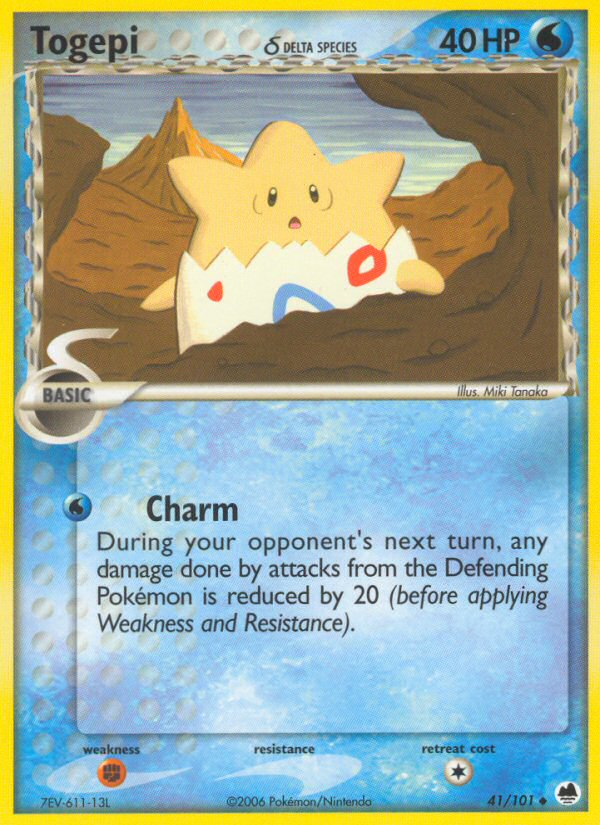 Togepi (41/101) (Espèce Delta) [EX : Fantômes Holon]