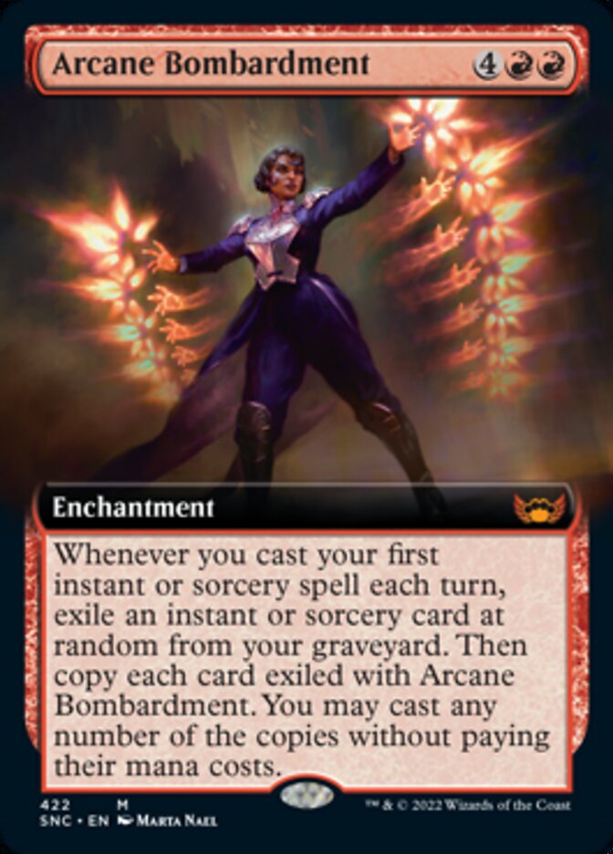Bombardement arcanique (Extended Art) [Rues de la Nouvelle Capenna]