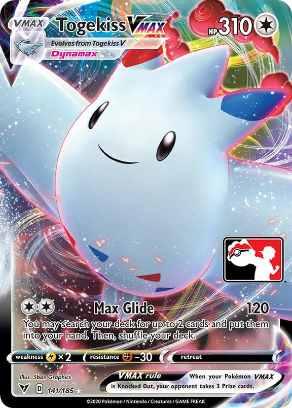 Togekiss VMAX (141/185) [Paquete de Premios Serie Uno]