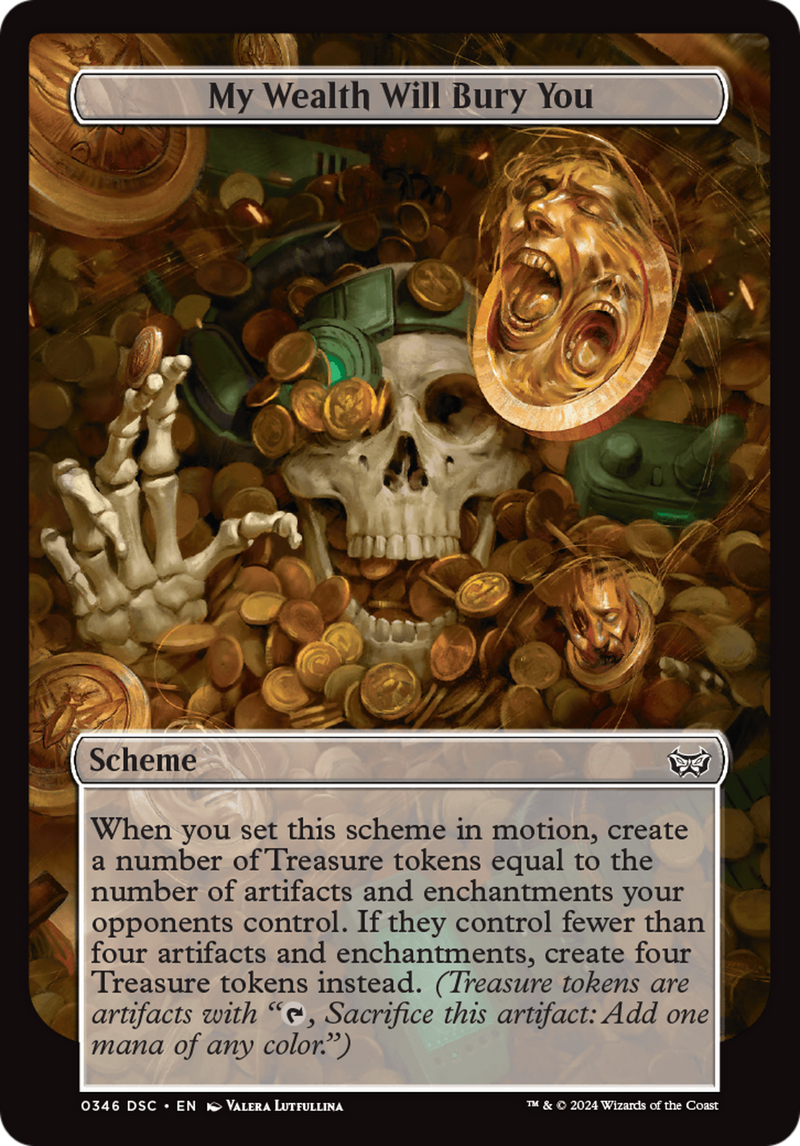 Ma fortune vous enterrera (illustration étendue) [Plénombre : Archenemy]
