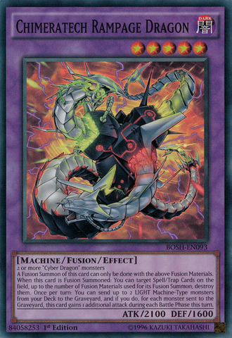 Dragon de Débordement Cyberdark [BOSH-EN093] Super Rare