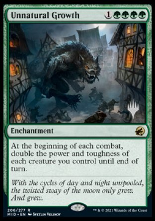 Croissance anormale (Promo Pack) [Innistrad: Chasse de minuit Promos]