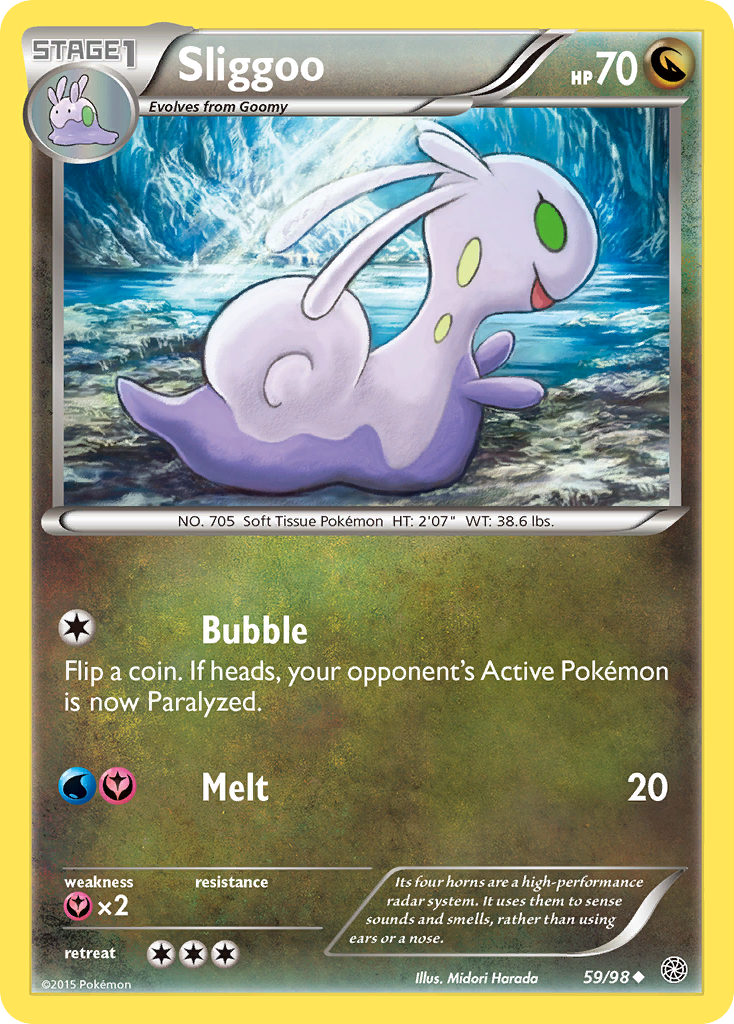 Sliggoo (59/98) [XY : Origines Antiques]