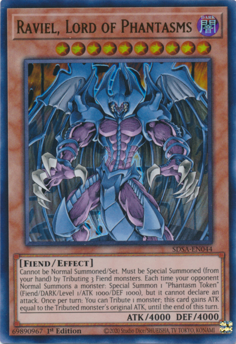 Raviel, Empereur des Phantasmes [SDSA-FR044] Ultra Rare