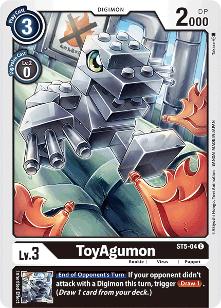 ToyAgumon [ST5-04] [Mazo de Inicio: Negro Maquina]
