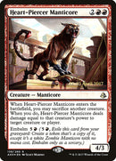 Mantícora Corazón-Traspasador [Cartas promocionales de preestreno de Amonkhet]