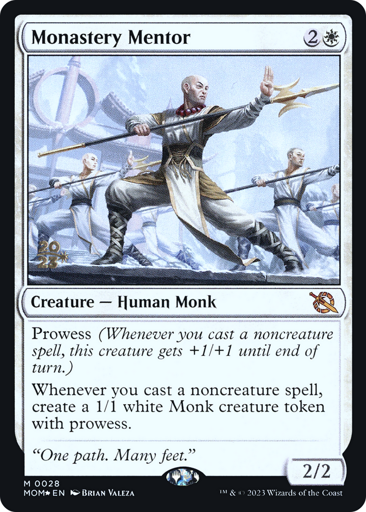 Mentora del monasterio [Promos de prerelease de March of the Machine]