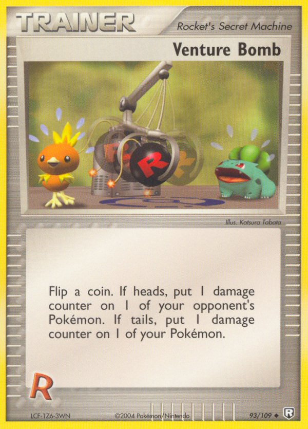 Bomba Venture (93/109) [EX: El Regreso del Team Rocket]