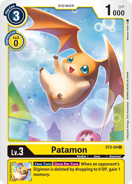 Patamon [ST3-04] [Mazo de Inicio: Amarillo Celestial]