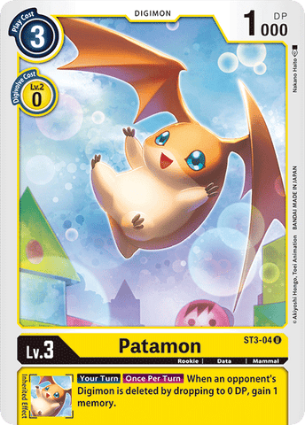 Patamon [ST3-04] [Deck de Démarrage : Jaune Céleste]
