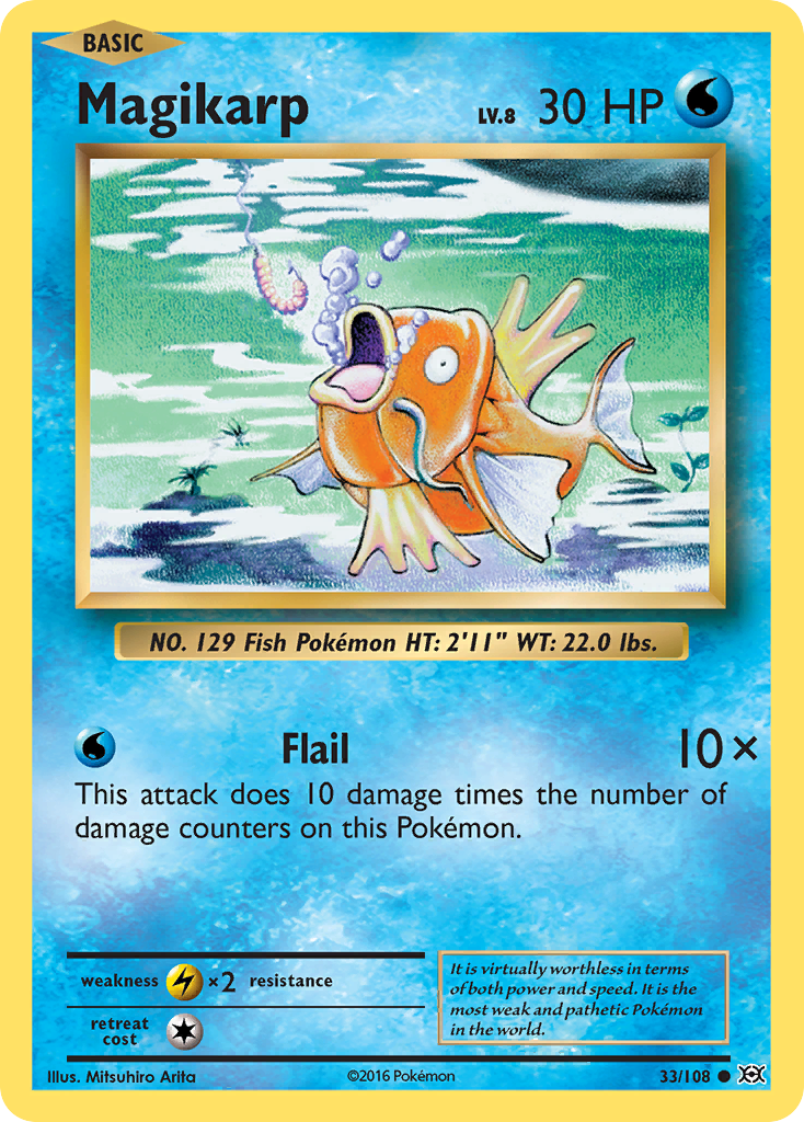 Magicarpe (33/108) [XY : Évolutions]
