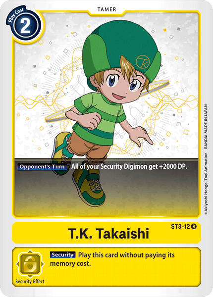 T.K. Takaishi [ST3-12] [Mazo de Inicio: Amarillo Celestial]