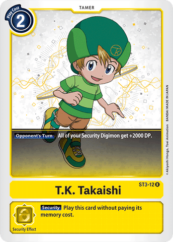 T.K. Takaishi [ST3-12] [Mazo de Inicio: Amarillo Celestial]