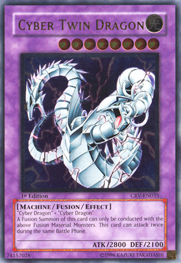 Dragon Cyber Zwillingsdrache [CRV-DE035] Ultimate Rare