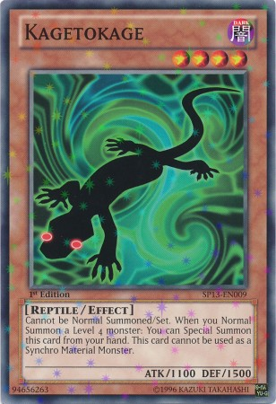 Kagetokage [SP13-FR009] Starfoil Rare