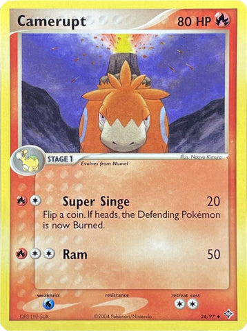 Camérupt (24/97) [EX: Battle Stadium]