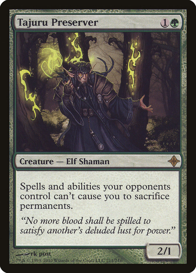 Preservador de Tajuru [El Despertar de los Eldrazi]
