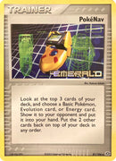 PokéNav (81/106) (Estampillée) [EX : Émeraude]