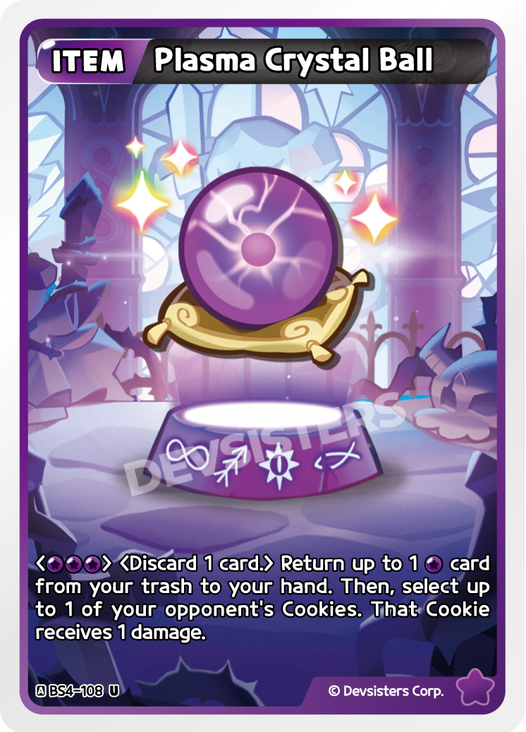 Image for Plasma Crystal Ball (BS4-108) (BS4) - CookieRun: Braverse TCG