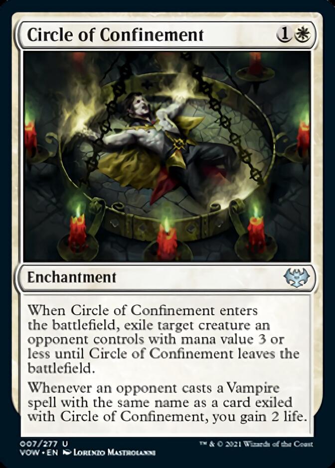 Cercle de confinement [Innistrad : Noce écarlate]