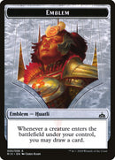 Huatli, emblème de championne radieuse [Jetons Les Combattants d'Ixalan]