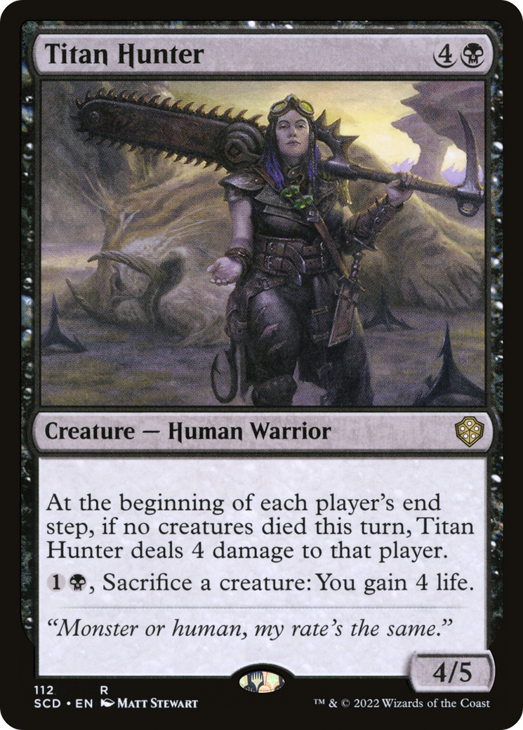 Chasseur de titans [Decks de commandant de démarrage]