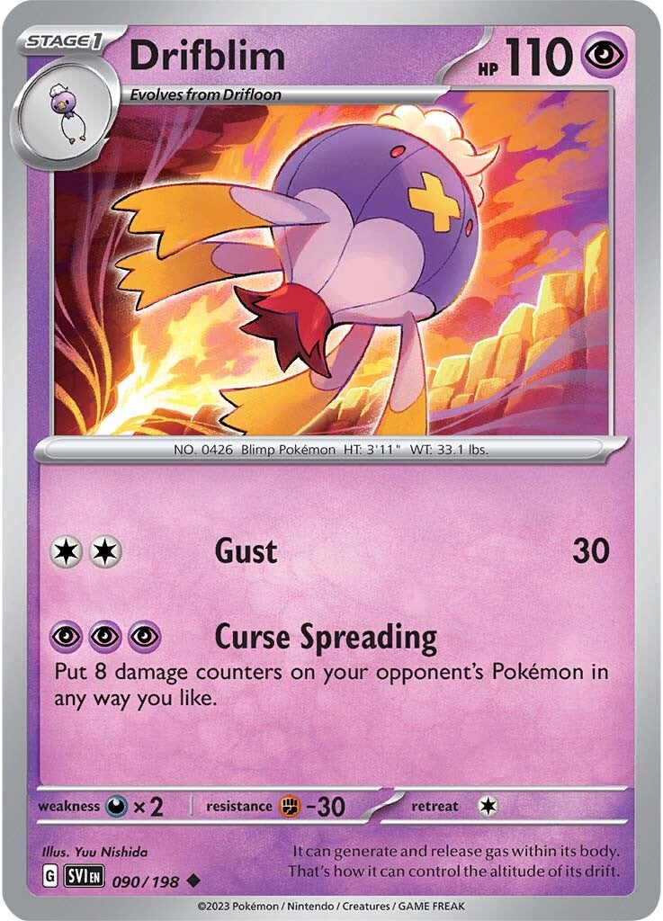 Drifblim (090/198) [Escarlata y Púrpura: Set Básico]