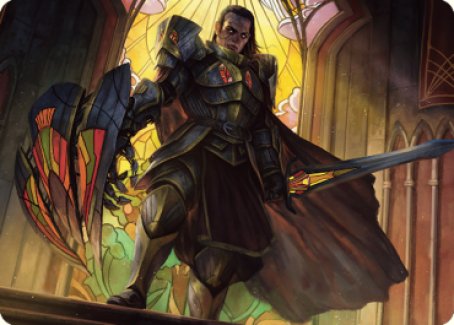 Tarjeta de Arte: Benalish Sleeper [Serie de Arte de Dominaria Unida]