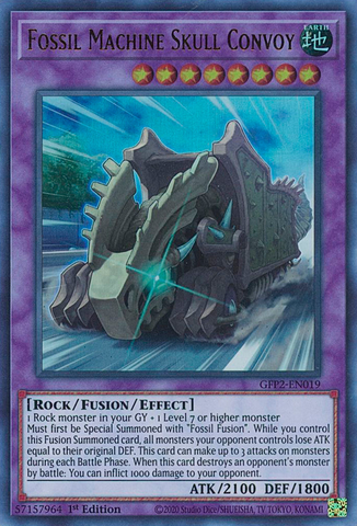 Máquina Fósil Conviñón de Cráneos [GFP2-EN019] Ultra Rara