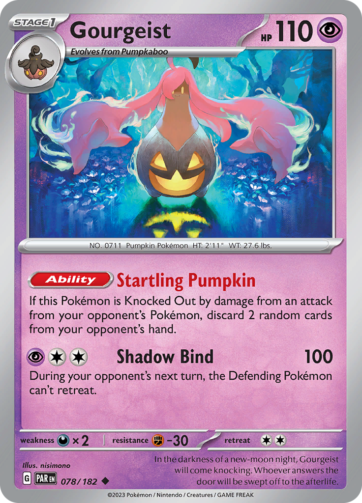 Gourgeist (078/182) [Écarlate et Violet : Faille Paradoxe]
