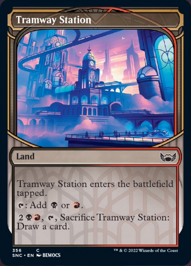 Station de tramway (Gratte-ciel vitrine) [Rues de la Nouvelle Capenna]