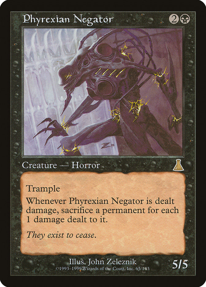 Négateur phyrexian [Destinée d'Urza]