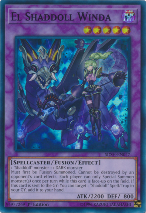 El Shaddoll Winda [SDSH-SP047] Super Rara