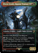 Owen Grady, Entrenador de Raptores (Sin borde) [Colección Jurassic World]