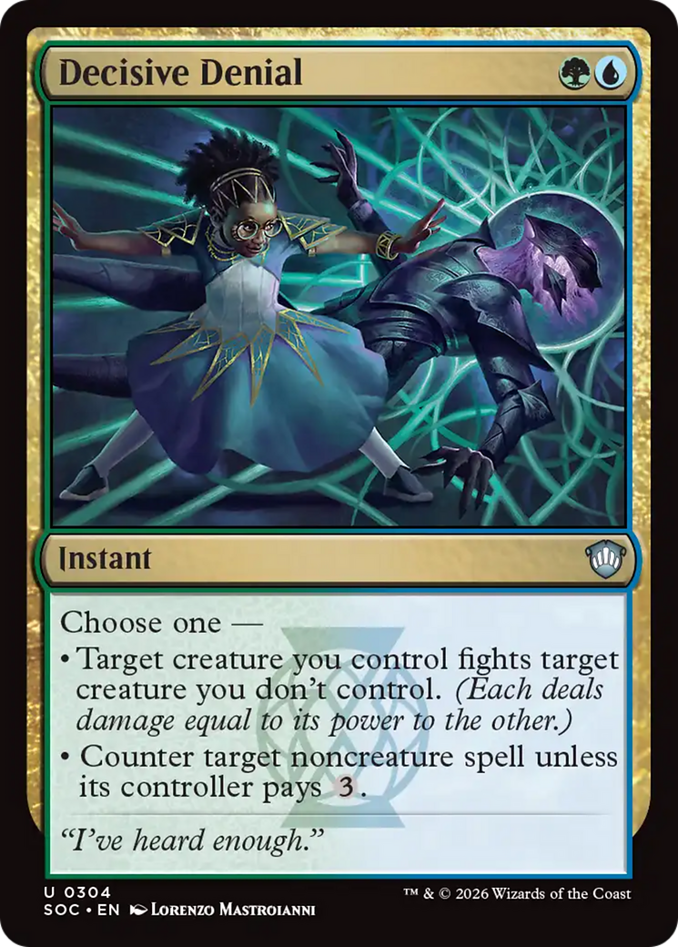 Negación Decisiva [Commander: Secretos de Strixhaven]