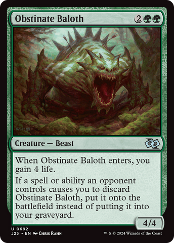 Baloth entêté [Prédéfinis Jumpstart]