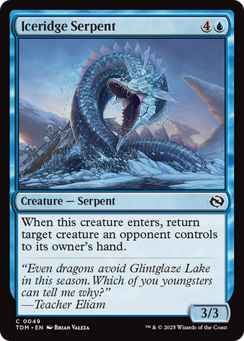 Serpiente de Cimahelada